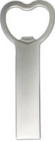 Heart shaped bottle opener 