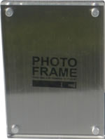 Small rectangular photo frame acrylic iron 