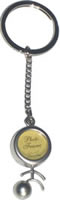Metal key holder with photo frame