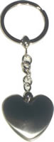 Metal heart shaped key holder