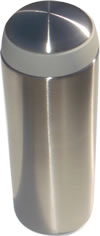 250ml vacuum flask grey trim