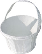 Gift basket white