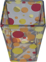 PVC square open pot multi-spot 